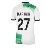 Maillot de Supporter Liverpool Darwin 27 Extérieur 2023-24 Pour Homme